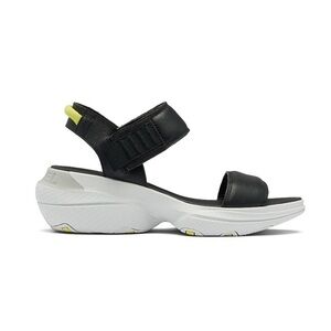 Sorel Size 7.5 Explorer Blitz Stride Sandals Black & White Outdoor Hiking Womens